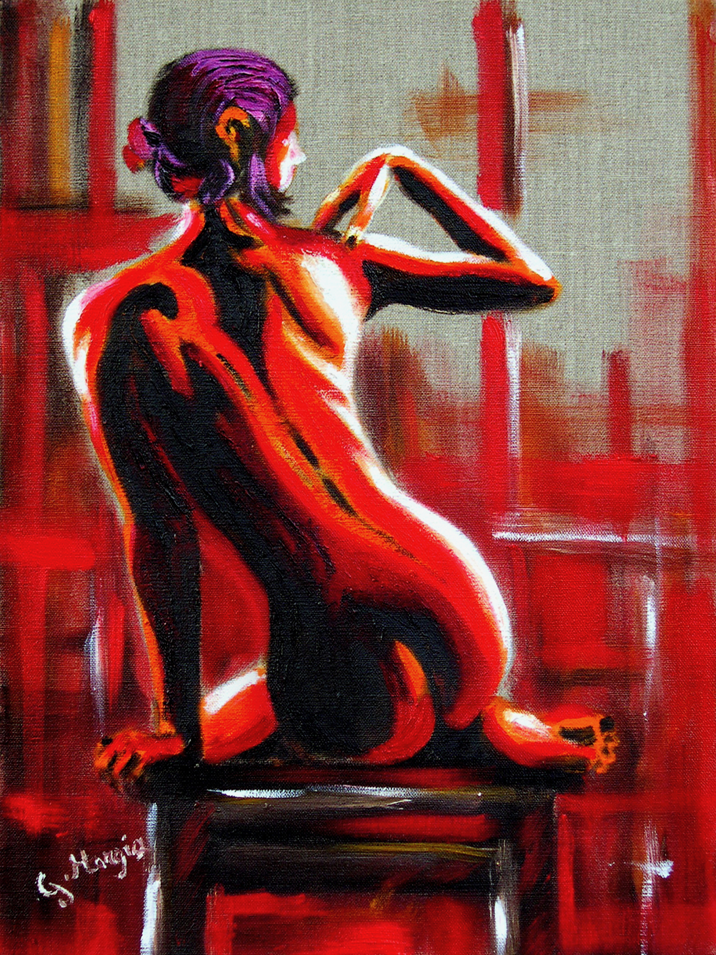 Red nude